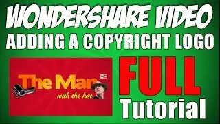 FULL tutorial for Wondershare Video Editor copyright logo