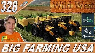 LS22 16fach Map #328 Die größte Strohballen Aktion #WildWest #16fach #CP #AD #FarmingSimulator22