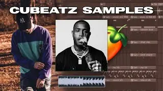 How Cubeatz Makes DARK Samples For Southside | FL Studio 20 Tutorial