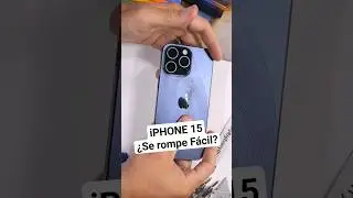 ¿iPHONE 15 SE ROMPE con EXTREMA FACILIDAD?