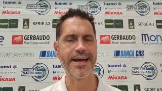 Monge-Gerbaudo Savigliano-Cus Cagliari 3-2 - Le parole di Lorenzo Simeon