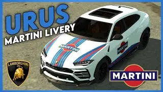 How to make a Lamborghini Urus Martini Livery in Car Parking Multiplayer | Easy Design