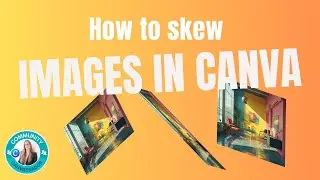 THE SKEW IMAGE APP IN CANVA #createoncanva #canvassador #canva