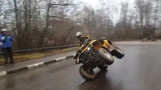 Yamaha Grizzly 700 против Stels Guepard 800 [Квадрик, часть 9]