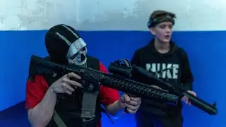 LaserTag на День рождения сына