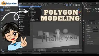 Polygon Modeling using Blender | 3d Modeling