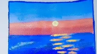 Acrylic Painting Techniques/ step by step for beginners#shorts