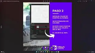 Sketchup 21 Vray 5.2. Escena interior sala