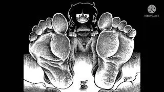 Sarah airs out her sweaty feet (For 