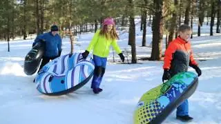 Надувные ватрушки-тюбинги и сани Bestway Snowtube для катания с горки