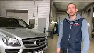 Избавляемся от пинков коробки Mercedes GL350