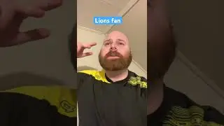 Rams and Lions Fans talking before the Playoff game