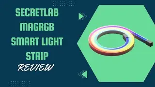 Secretlab Magrgb Smart Light Strip Review | Fits Inside a Desk