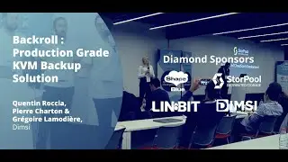 Backroll: Production Grade KVM Backup Solution Integrated in CloudStack - CCC 2022