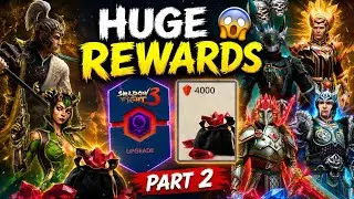 Lucky Four Weeks FREE HUGE Rewards 😱 Part 2 | Free Sets, Spheres & Gems | Shadow Fight 3