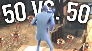 Spy On A 100 Player Server Is CHAOTIC | TF2
