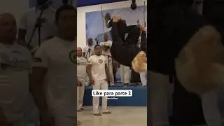 Idoso invade capoeira