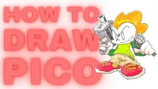How to draw Pico (Friday Night Funkin')