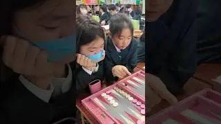 Annual Backgammon Class in the Elementary school