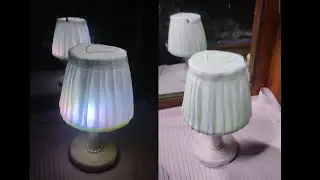 DIY lampu tidur dari barang bekas #craft #diy