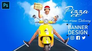 Social Media Ads Design in Photoshop | Instagram, Facebook, Twitter Ads Banner Design