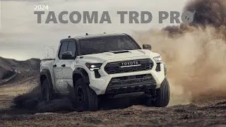 All-new 2024 Toyota Tacoma TRD PRO 💪 i-FORCE MAX Hybrid, IsoDynamic Seat, and 14-inch Touchscreen