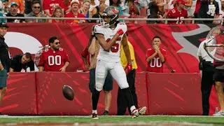 Jalen McMillan Goes Airborne For Specular Catch | Bucs vs. Dolphins Highlight | Tampa Bay Buccaneers