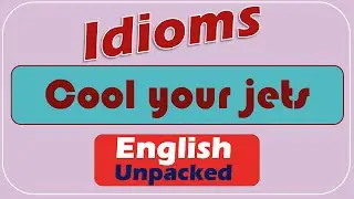 Cool your jets