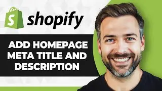 How to Add Homepage Meta Title and Meta Description in Shopify (2026 Guide)