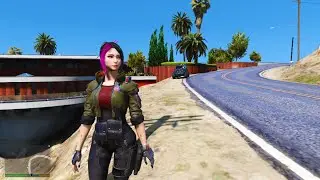 Grand Theft Auto V Real Life Graphics Mod Gameplay part 02