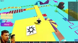 Монстры и паркур в сладком мире | Roblox | Папа Плей