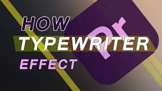 how to do typewriter effect in premiere pro
