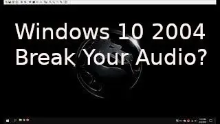 Windows 10 2004 Update Break Your Audio? Conexant HD SmartAudio 221 for me. Try This.