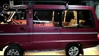 hijet dengan interior ala jetbus HD