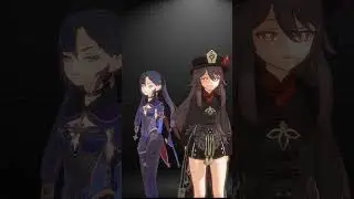 [mmd] SIMPLE DIMPLE | HU TAO & MONA | GENSHIN IMPACT