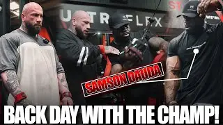 BACK DAY WITH THE ARNOLD CLASSIC CHAMP // SAMSON DAUDA