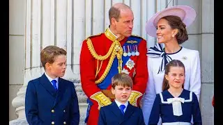 Kate Joins Royal Family for Trooping the Colour #Royalty #troopingthecolour