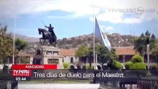 Homenaje a Raúl García Zárate _ Ayacucho _ Perlita León