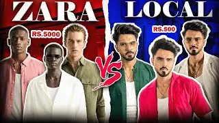 Zara Vs LOCAL(5000 VS 500) SHIRTS