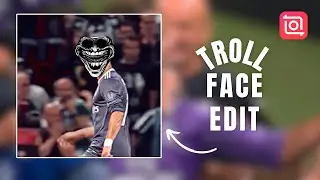 How To Create Troll Face Edit On InShot