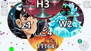 CLAN WAR AGAR.IO MOBILE - CLASSE A ⚔️ NIGHTMARES