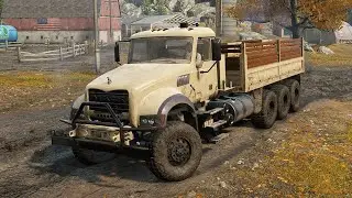 SnowRunner Mods - Mack Defense M917A3