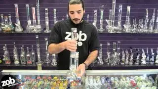 18 inch Zob Zobello Tree Perc Straight Tube!