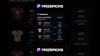 COLLEGE FOOTBALL IS BACK!! Let’s start off the season with a W today on PrizePicks!!