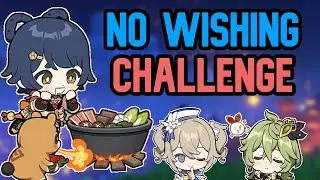 Attempting The Hardest Challenge In Genshin Impact | No Wishing Challenge Genshin Impact Ep 2