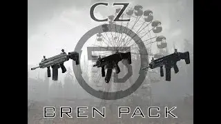 STALKER Anomaly weapon addon: CZ BREN assault rifle pack