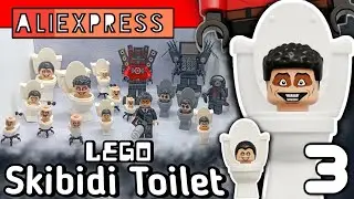 LEGO SKIBIDI TOILET▶НЕРЕАЛЬНЫЕ ЛЕГО ФИГУРКИ ПО ВСЕЛЕННОЙ СКИБИДИ ИЗ КИТАЯ #3