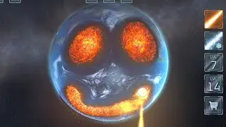 Creating a smiley face on earth using a laser beam  same as 😃 % socal smash %