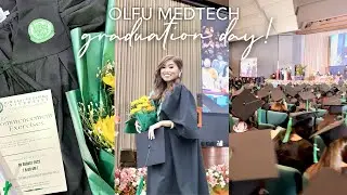 GRADUATION VLOG 🎓 (finally!) // olfu medtech 🫶🏻