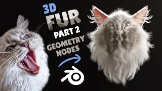 Create Any Fur in Blender! Part 2: Geometry Nodes